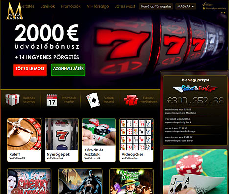 Mega Casino honlap